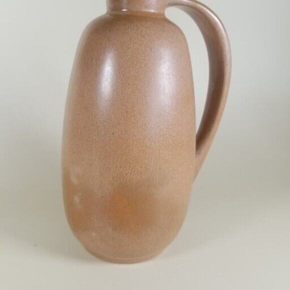Frankoma Stoneware Pottery 8" Tall Pitcher 835 Brown - Picture 10 of 16